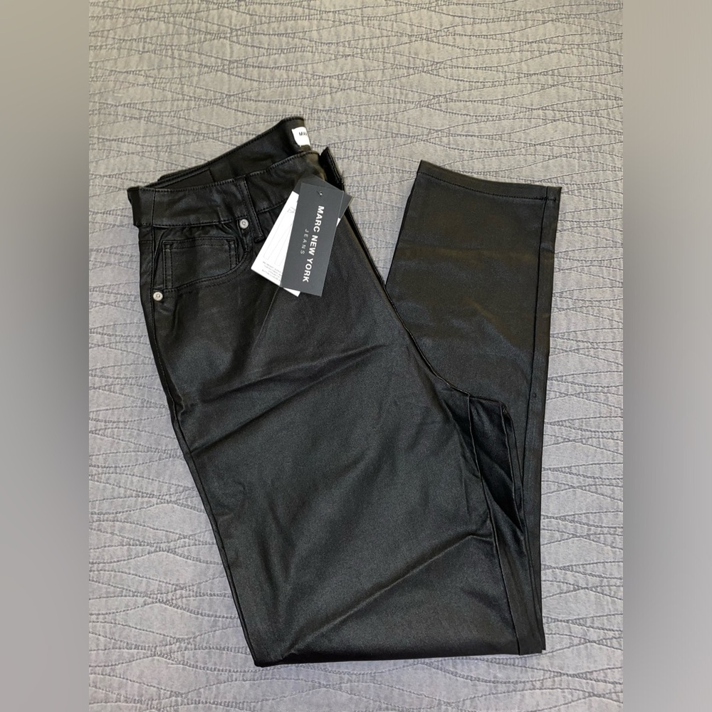 NWT Marc New York Black High Rise Skinny Jeans Size 16